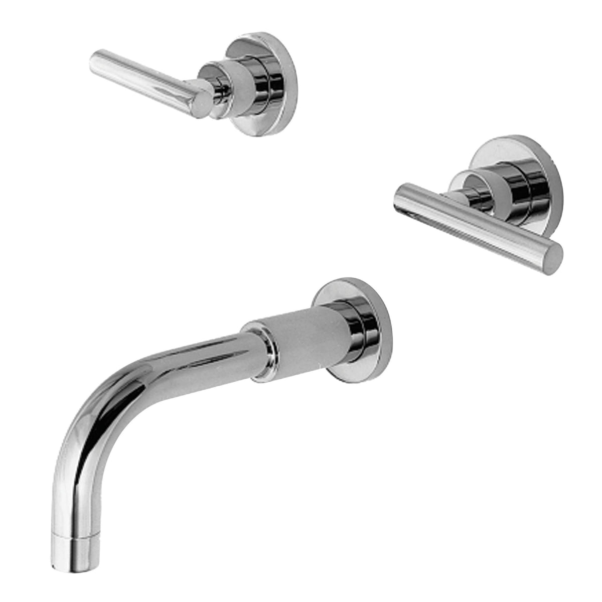 Wall Mount Tub Faucet White T28636