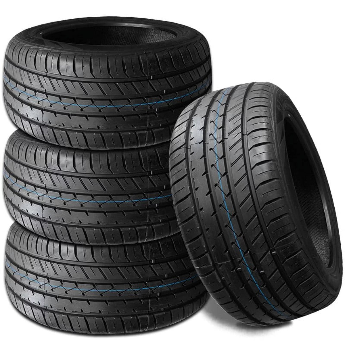 Set of 4 255/40ZR19 100W XL All Season High Performance Tires L5879