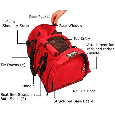 Divided Pet Carrier Y55805