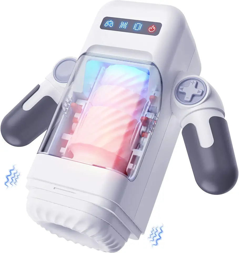 Automatic Male Masturbator with 10 Thrusting & Vibration Modes D371
