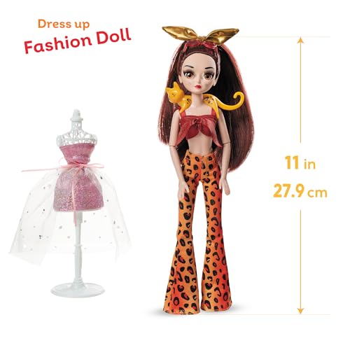 Fashion Doll with Outfit, Accessories, Skateboard & Designer Set X221