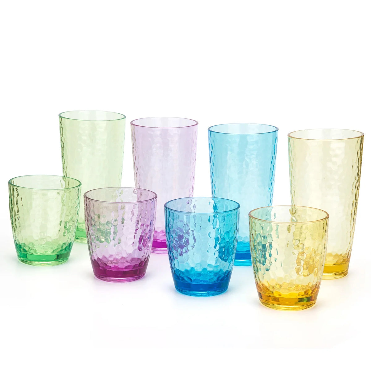 26-Ounce Acrylic Glasses Plastic Tumbler Set of 6 BPA Free P762545