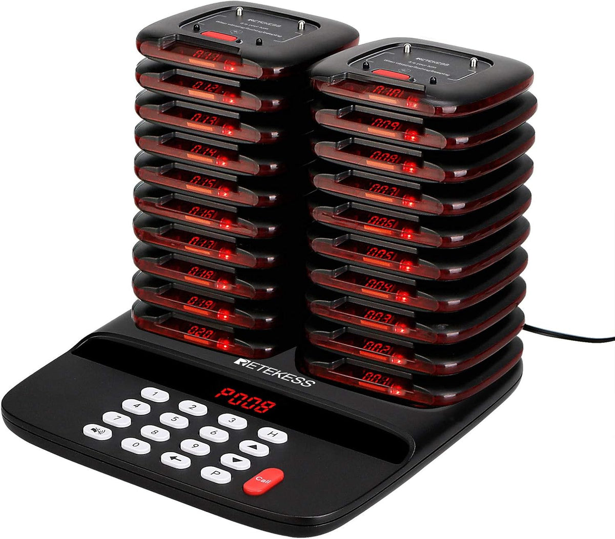 Restaurant Pager System with 20 Pagers K89165