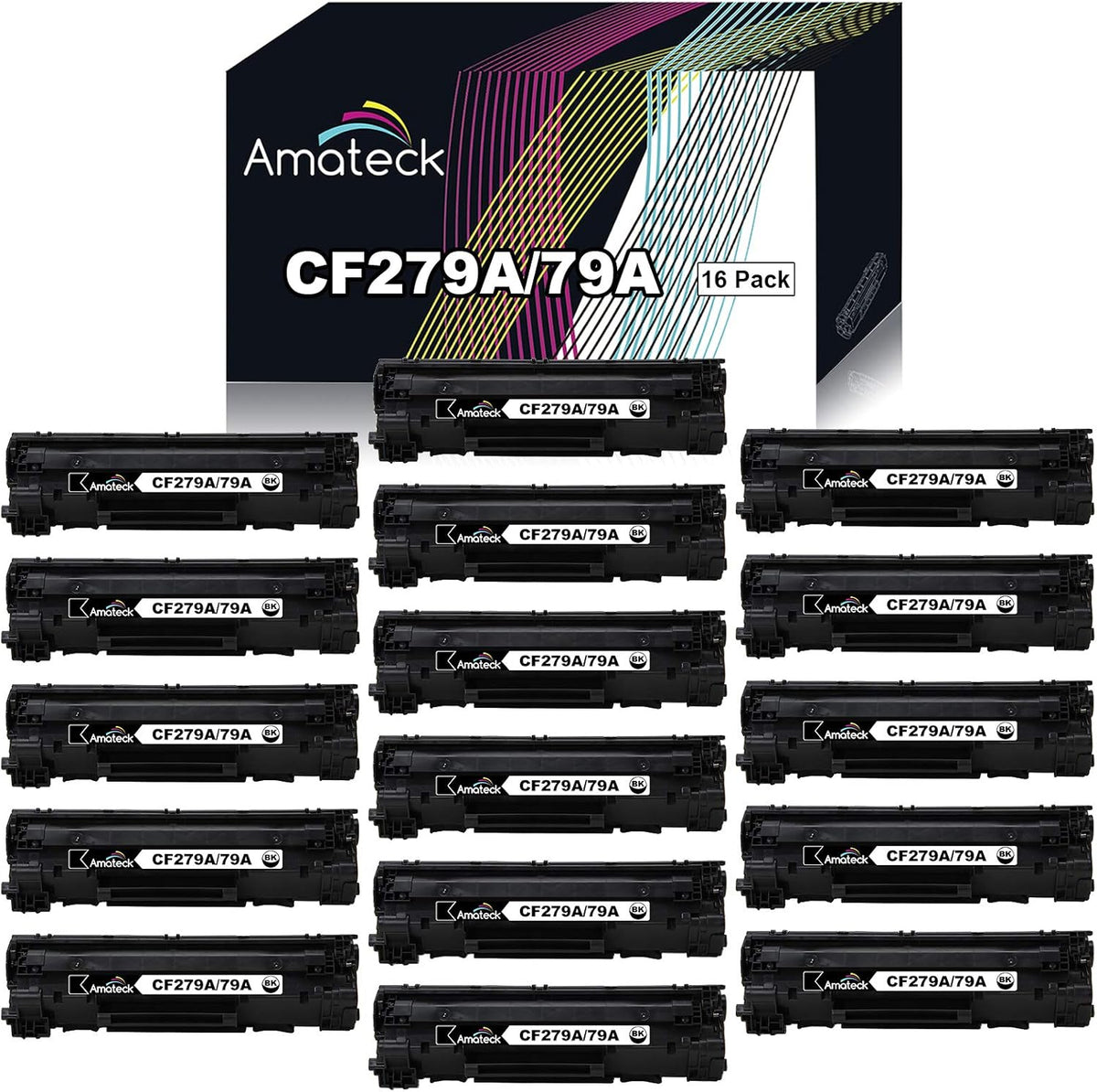 Compatible Toner Cartridge Replacement 16 Pack H24782