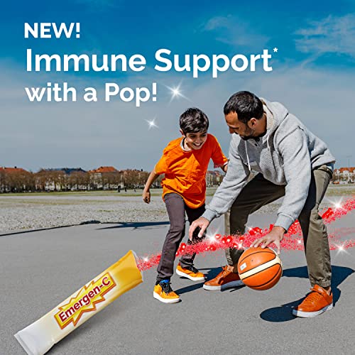 56 Stick Packs Sparkly Strawberry Immune Support Supplement with Vitamin C T622