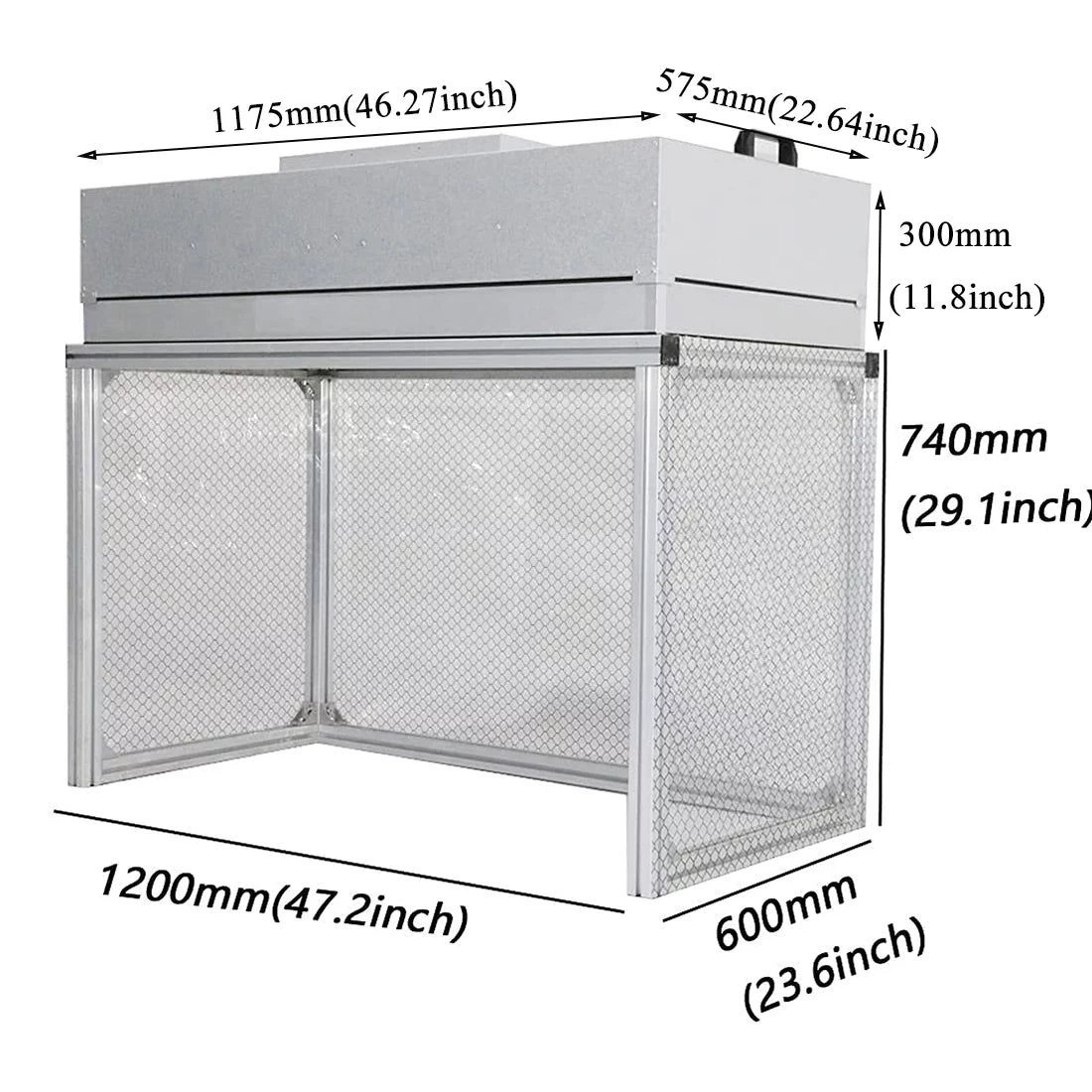 Laminar Flow Hood Bench with Filter Q652