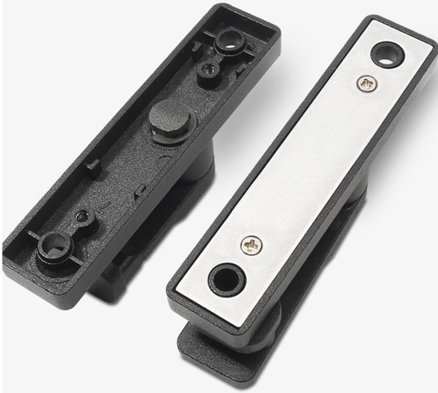 Glow Black Zinc Alloy Barn Door Lock Latch U4585