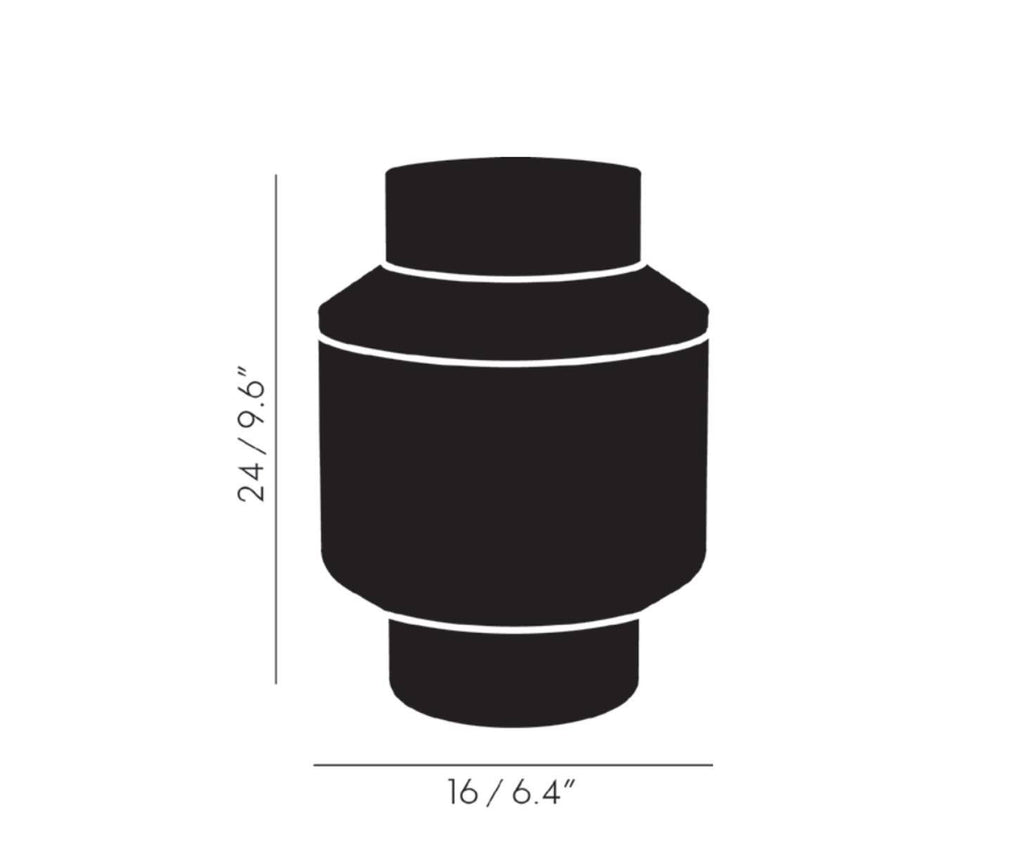 White Large Candle E12868