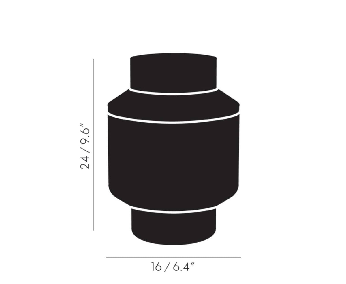White Large Candle E12868