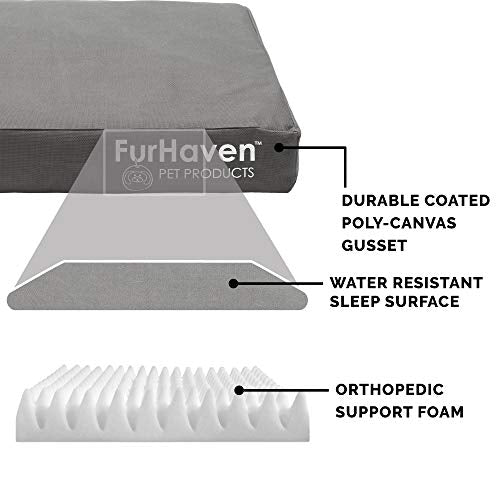 Water-Resistant Orthopedic Dog Bed with Removable Washable Cover H6905