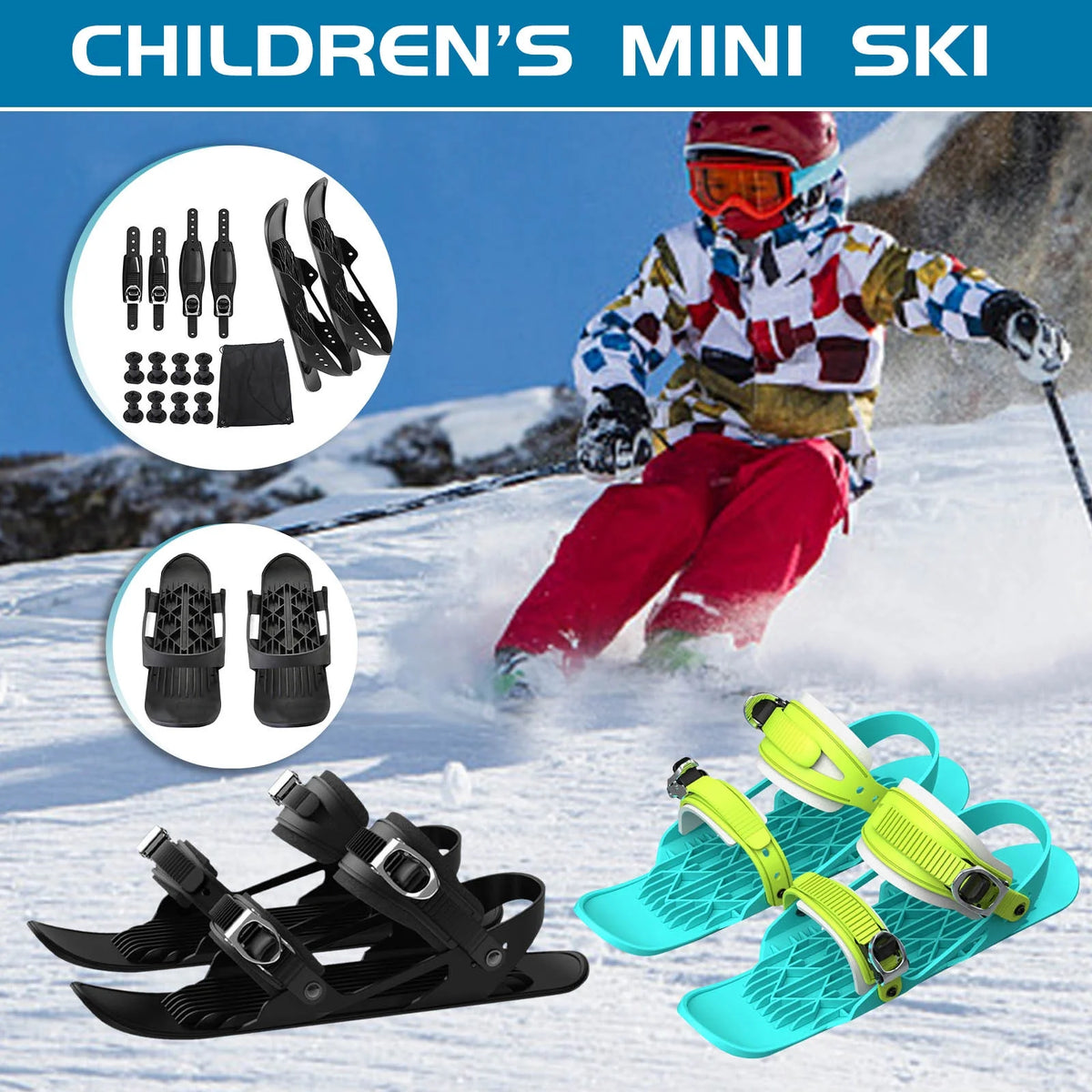 Short Ski Skates for Kids R162031