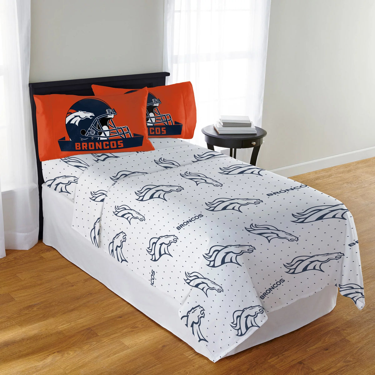 Queen Sheet Set, 4 Piece Set, 100% Polyester Q49748