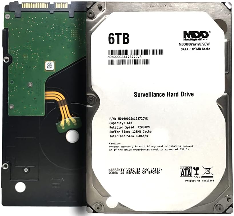 6TB 7200RPM 128MB Cache SATA 6.0Gb/s 3.5" Internal Hard Drive J57784