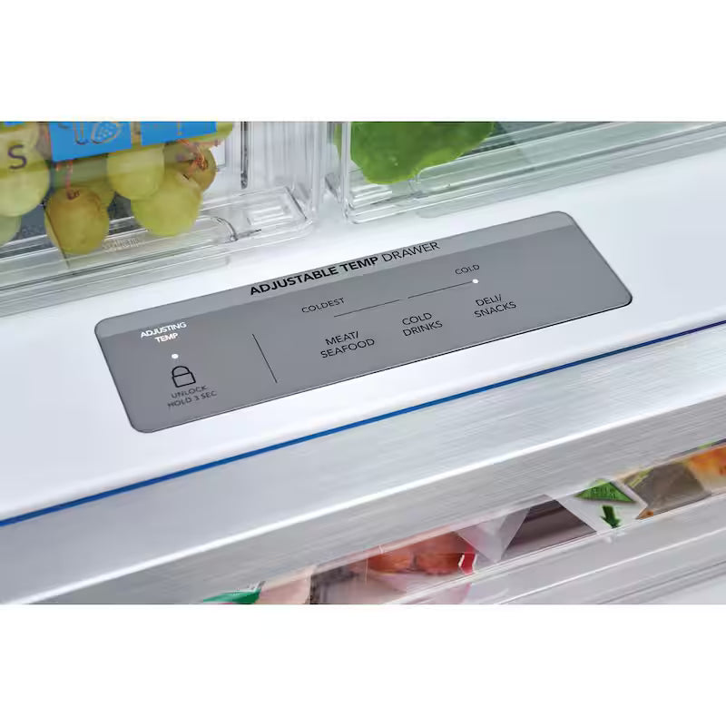 23.3 cu. ft. Counter-Depth French Door Stainless Steel Refrigerator I903319