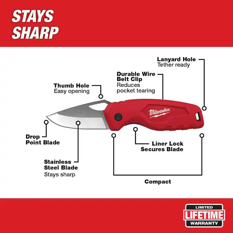 11-in-1 Multi-Tip Screwdriver with Folding Knife X656