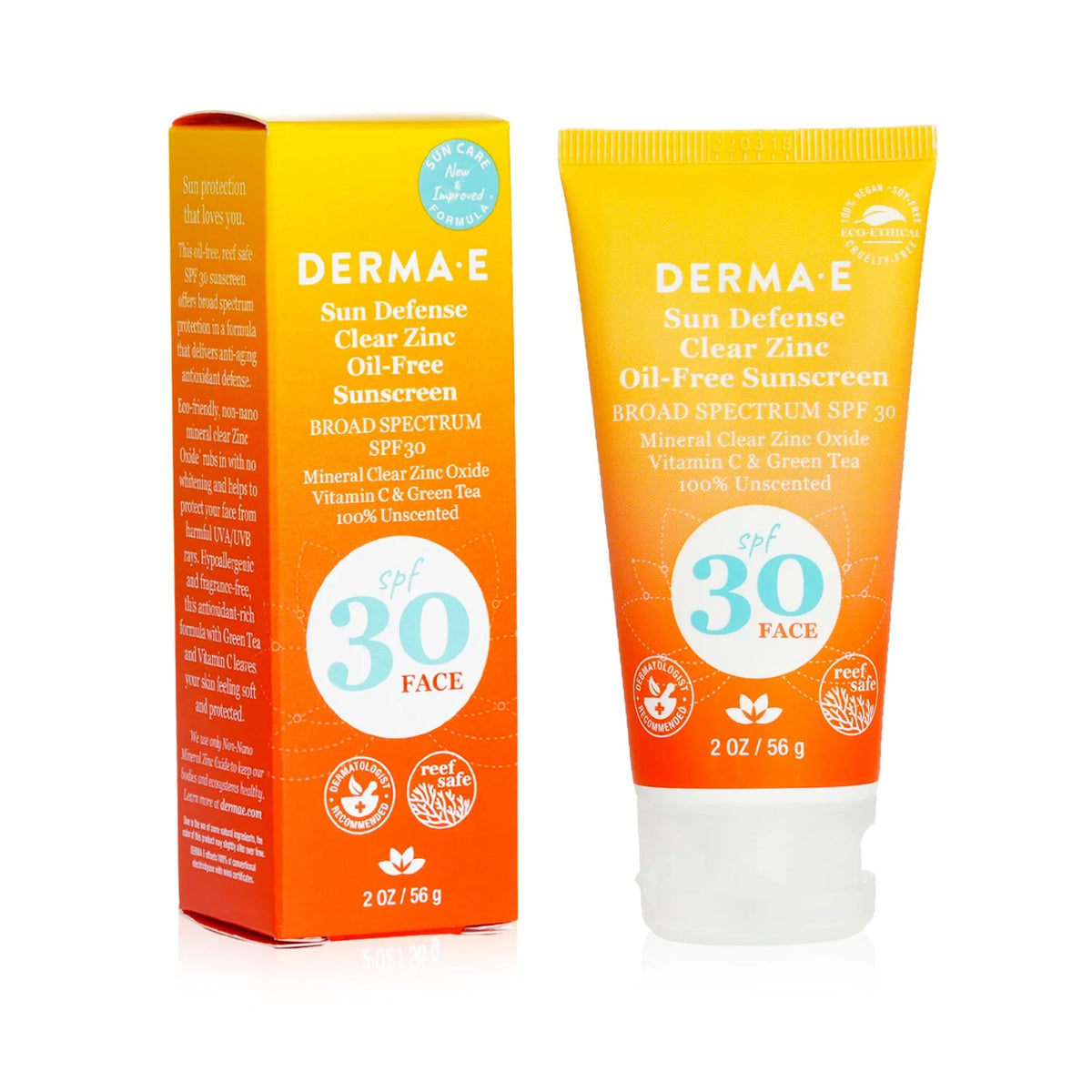 Clear Zinc Oil Free Sunscreen SPF 30 Face 56g/2oz A608727