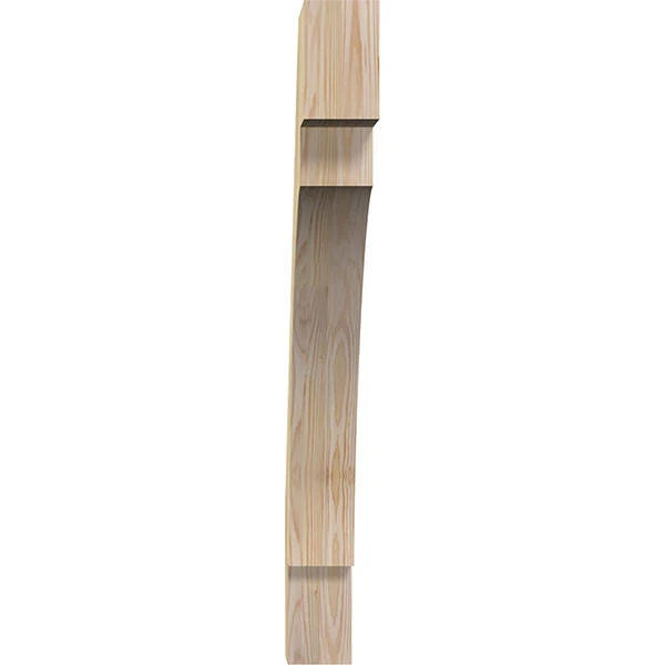 4x22W x 38x22D x 38x22H Douglas Fir Brace F44508