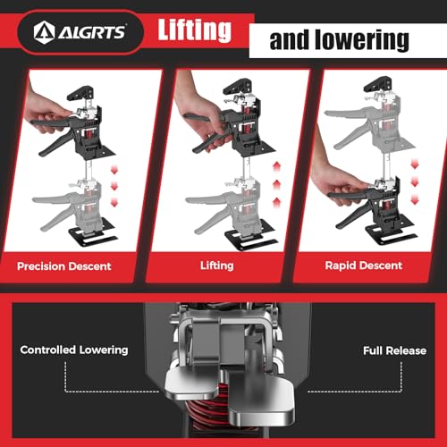 11.3 Inch Hand Lifting Furniture Lifter Jacks 220 Lb F33872