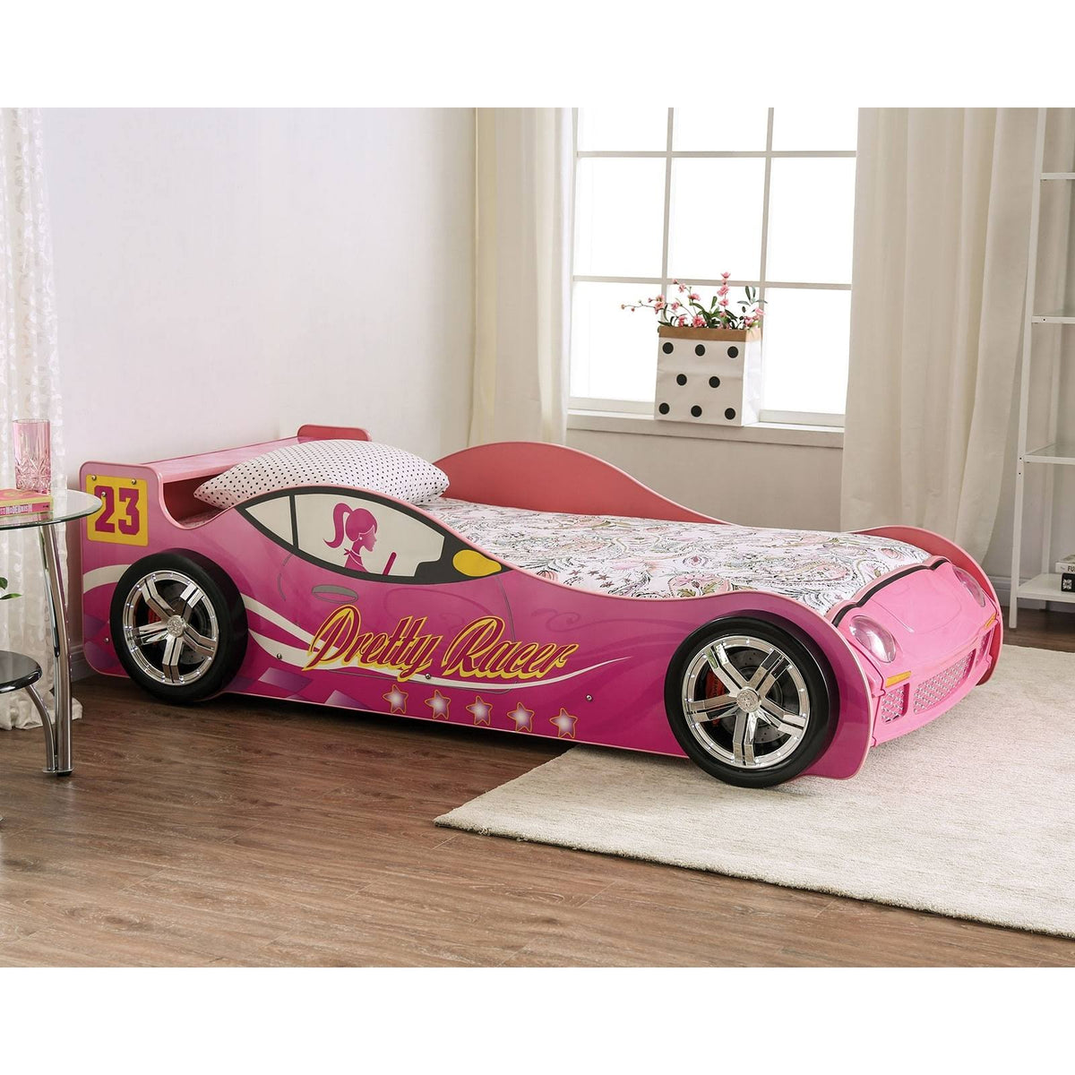 Pink Car Bed R969256