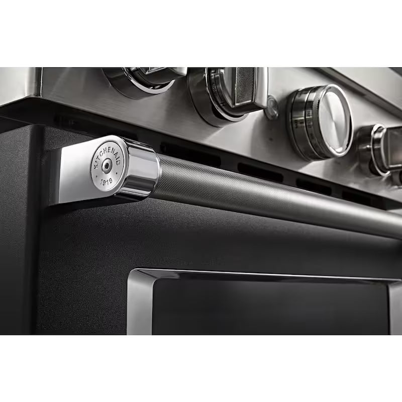 5.1 cu. ft. Dual Fuel 6-Burners Range in Imperial Black G989