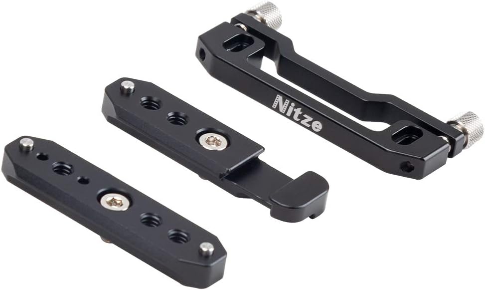 NATO Rails Mounting Plates Kit with HDMI Cable Clamp G692