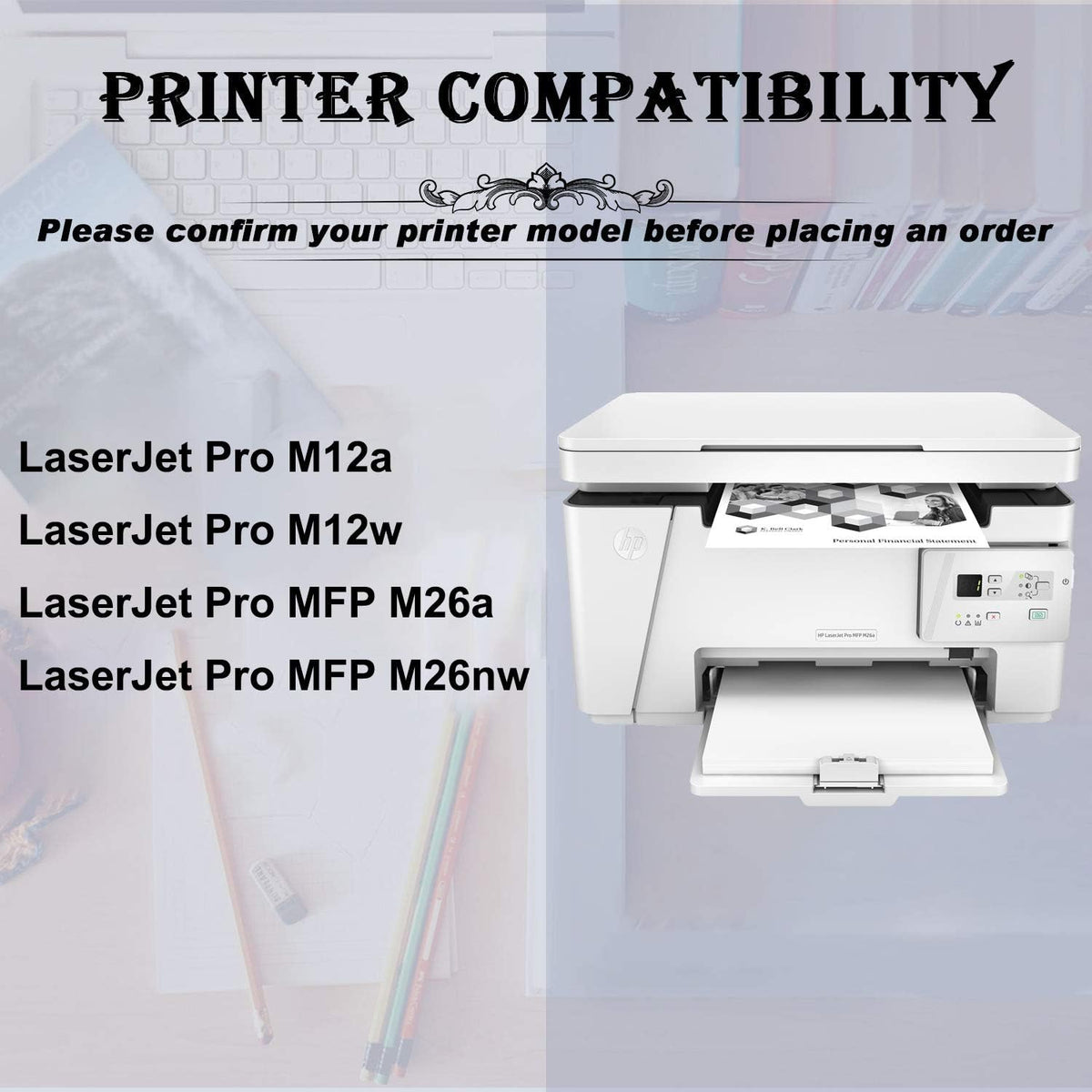 Compatible Toner Cartridge Replacement 16 Pack H24782