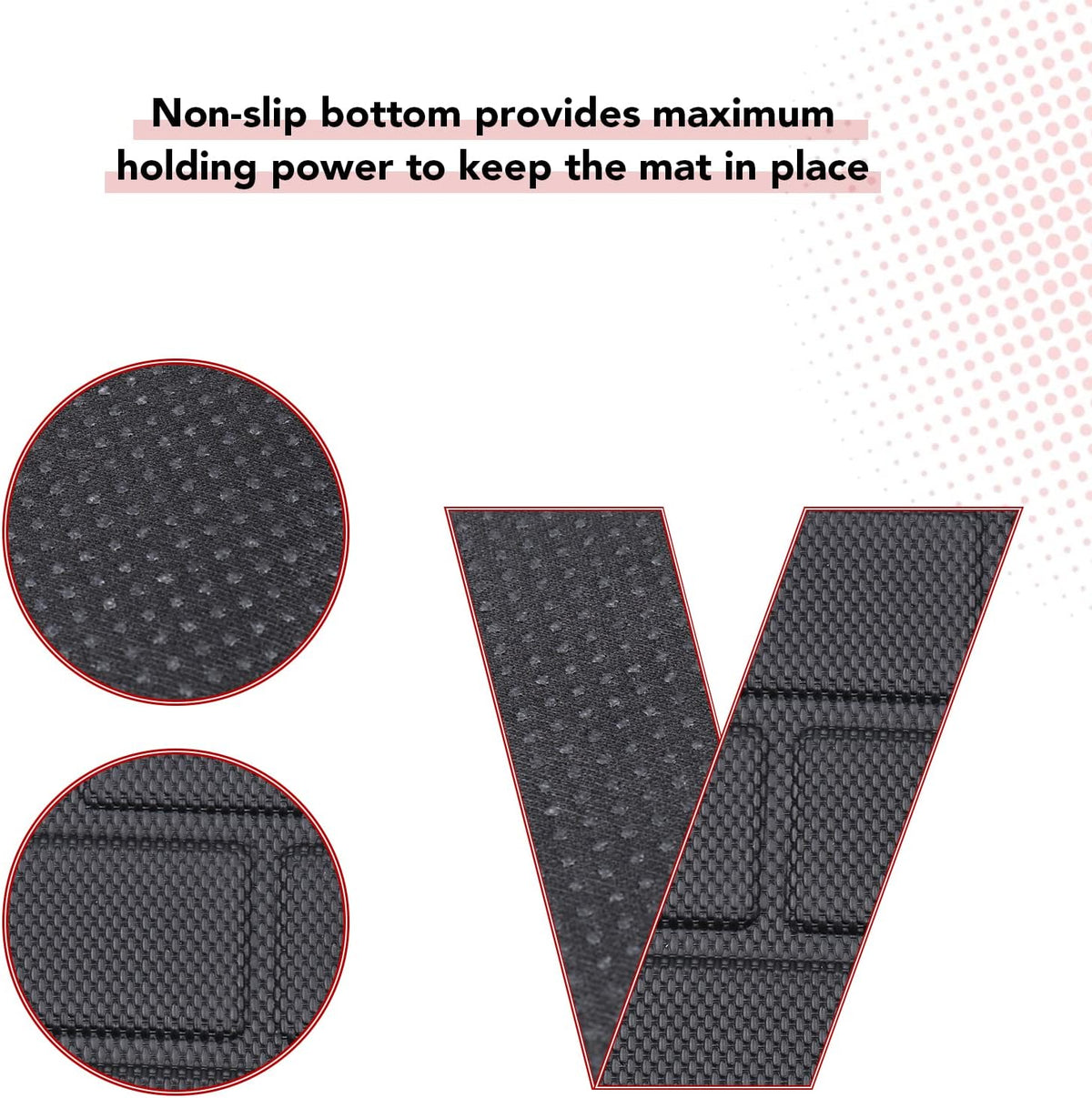 3D All-Weather Anti-Slip Waterproof Floor Liners Set U444