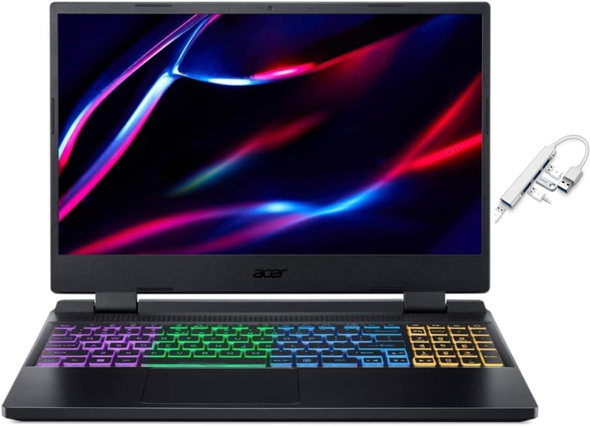 15.6" QHD 165Hz Gaming Laptop with AMD Ryzen 7 6800H, NVIDIA GeForce RTX 3070 Ti, 16GB RAM DDR5, 1024GB SSD, Windows 11 Home B91710