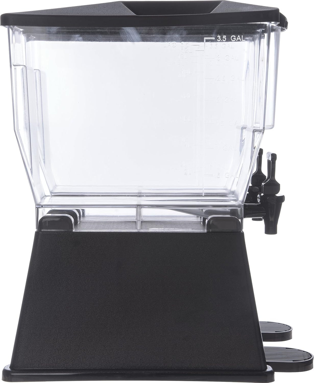 Twin Beverage Dispenser, 6 gal. Capacity, Black N344267