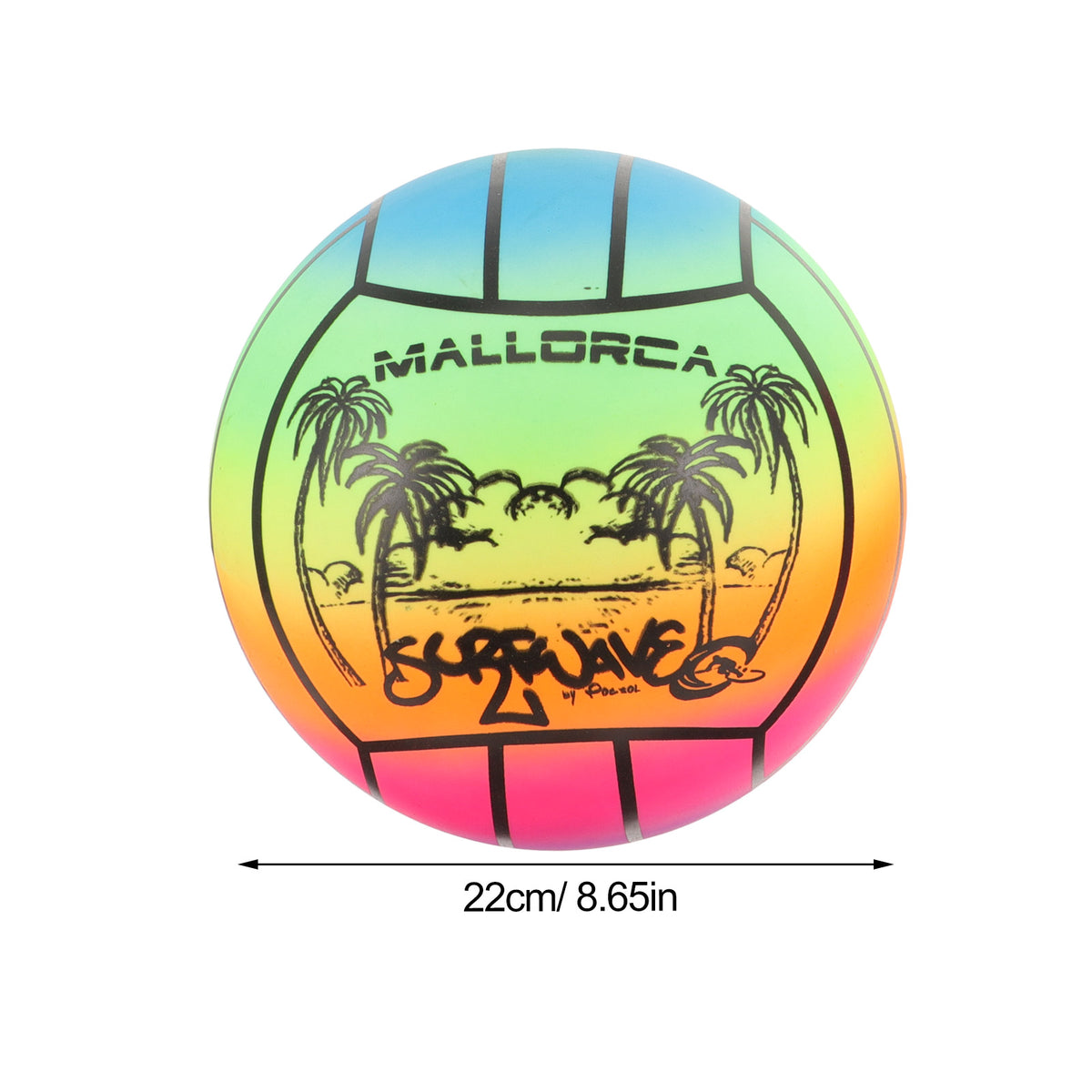 Inflatable Rainbow Balls Outdoor Game Ball S7766
