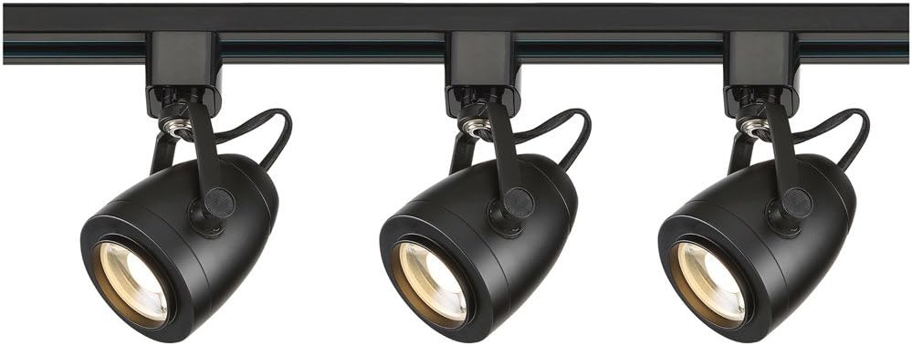 Three Light Track Kit in Black Finish, 48 inches L280335