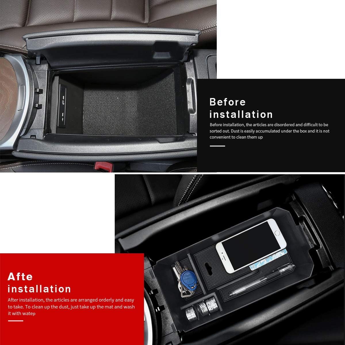 Center Console Organizer Tray S1020