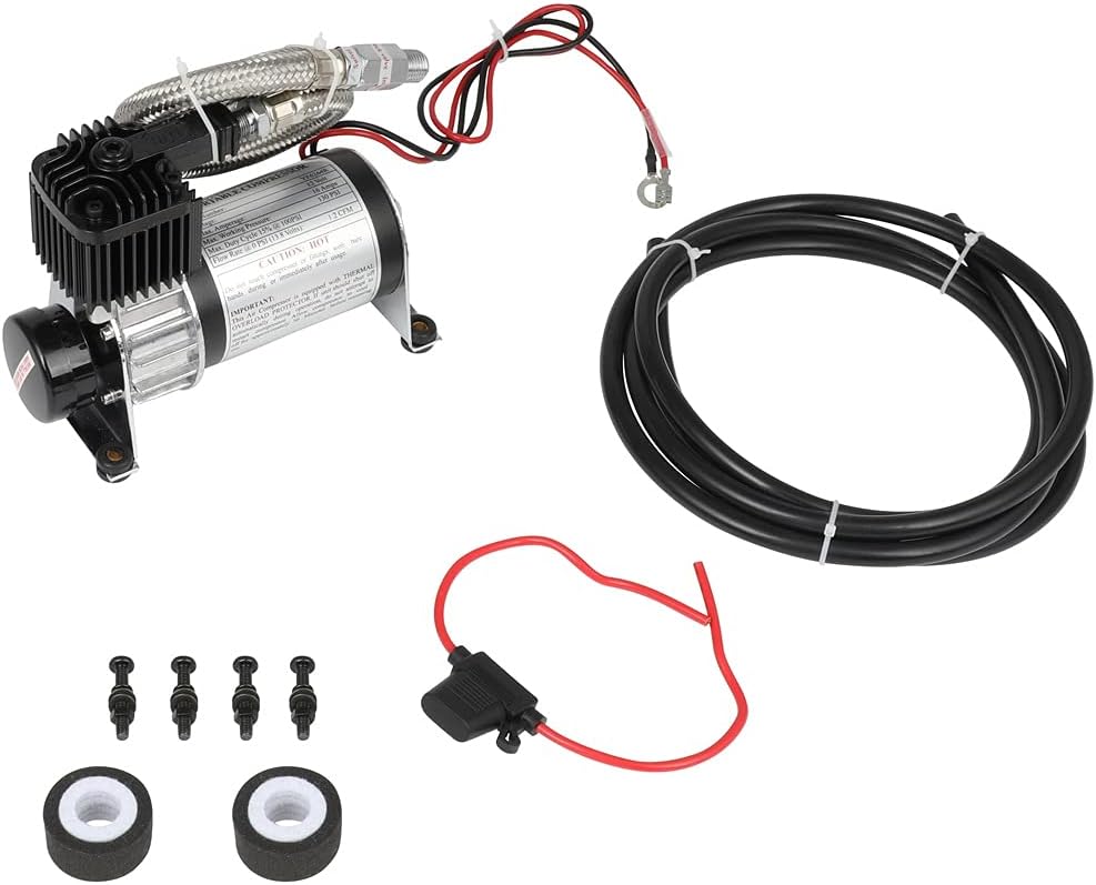 130 PSI Heavy Duty Onboard Air Compressor 12V Y753