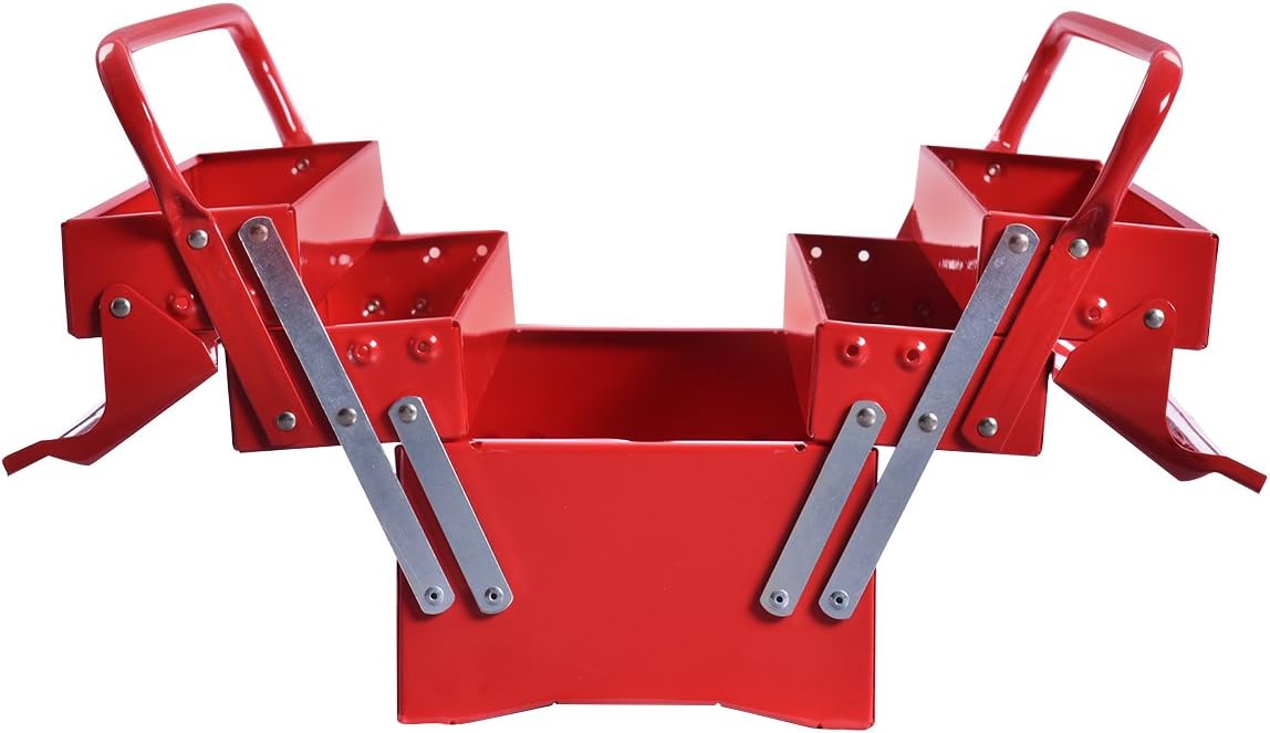 20-Inch 5-Tray Metal Tool Box C25308