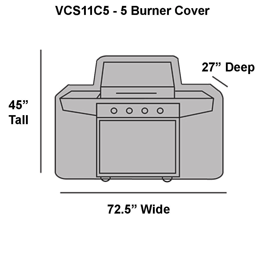 5-Burner Grill Cover A4551