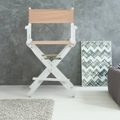 Canvas Director's Chair Olive White P5496