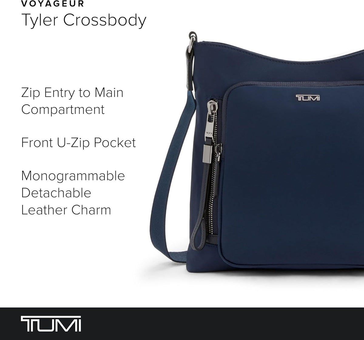 Indigo Nylon Crossbody Bag J104188