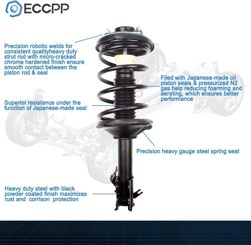 Front Struts Shock Absorber Set of 2 N98431