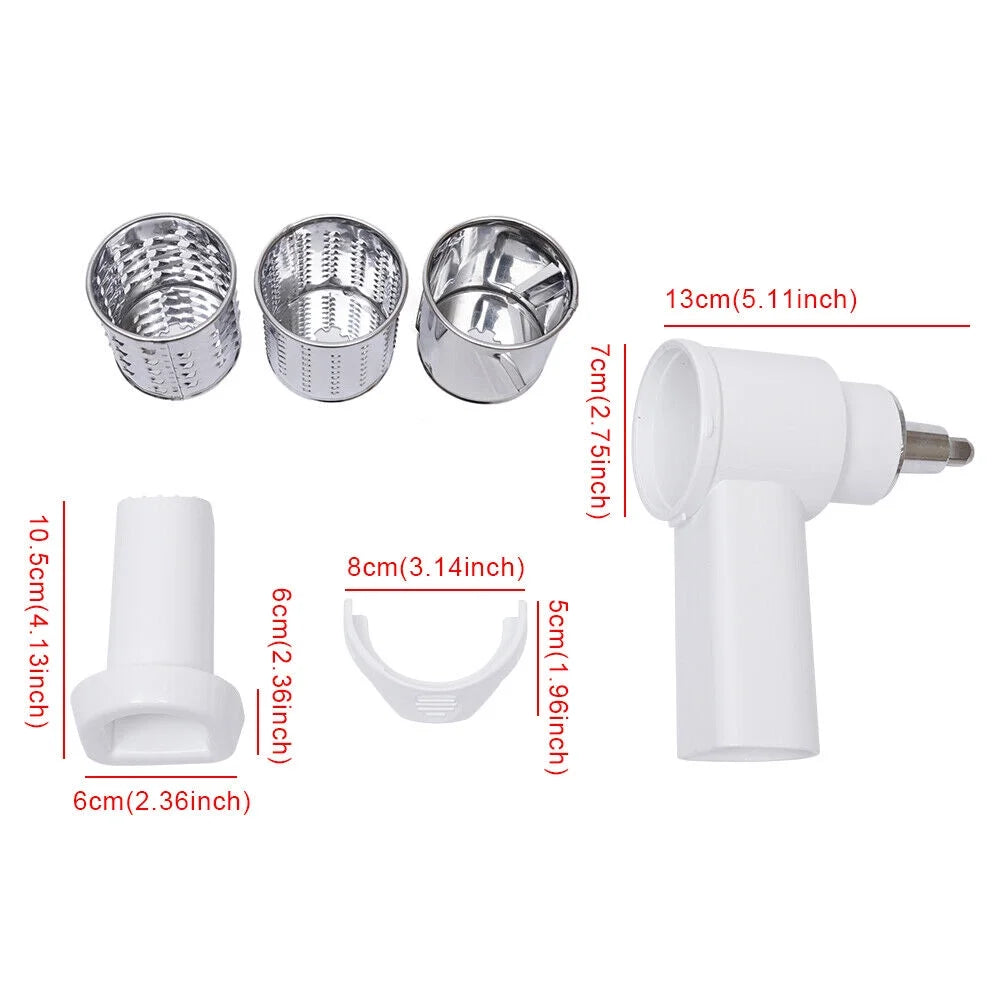 Meat Grinder Slicer Shredder Attachment For KitchenAid Stand Mixer O378