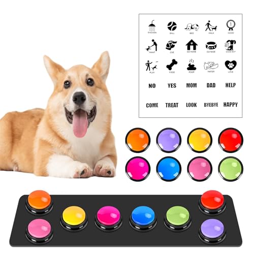 4-Pack Talking Pet Buttons A546