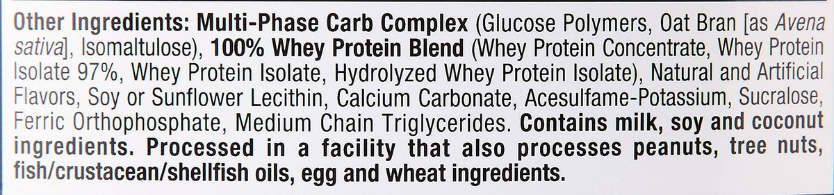 Vanilla Weight Gainer - 22 lb tub N1721