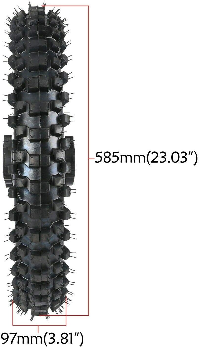 Rear Tire Rim Wheel & Sprocket Assembly for Dirt Pit Bike J525965