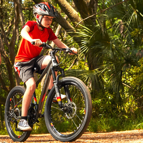 24 Scout Boys' Hardtail 21-Speed Mountain Bike with Disc Brakes P174594