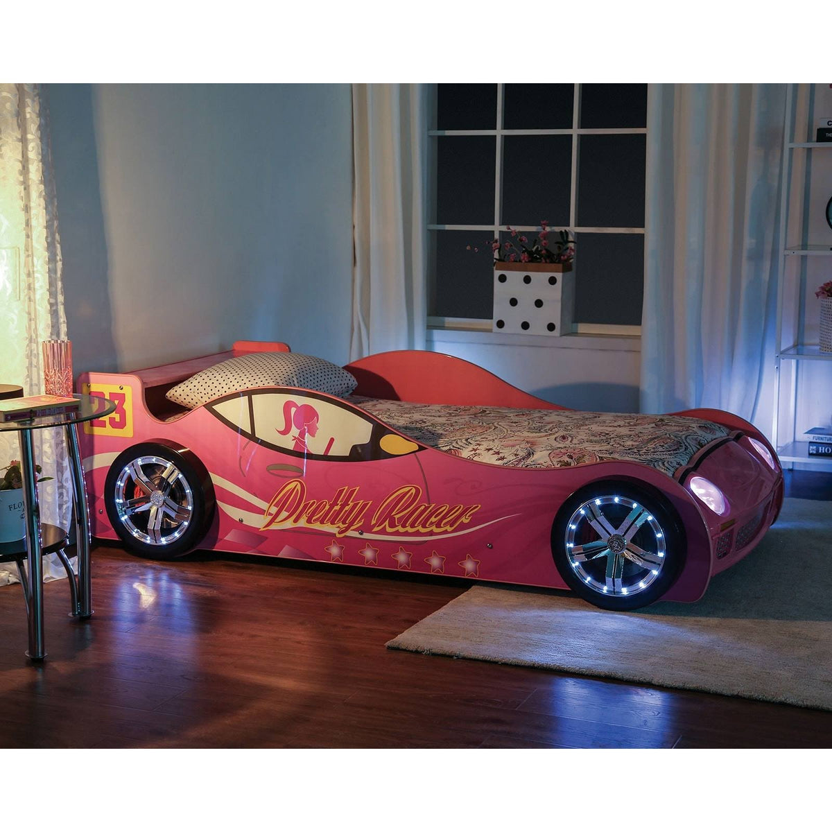 Pink Car Bed R969256