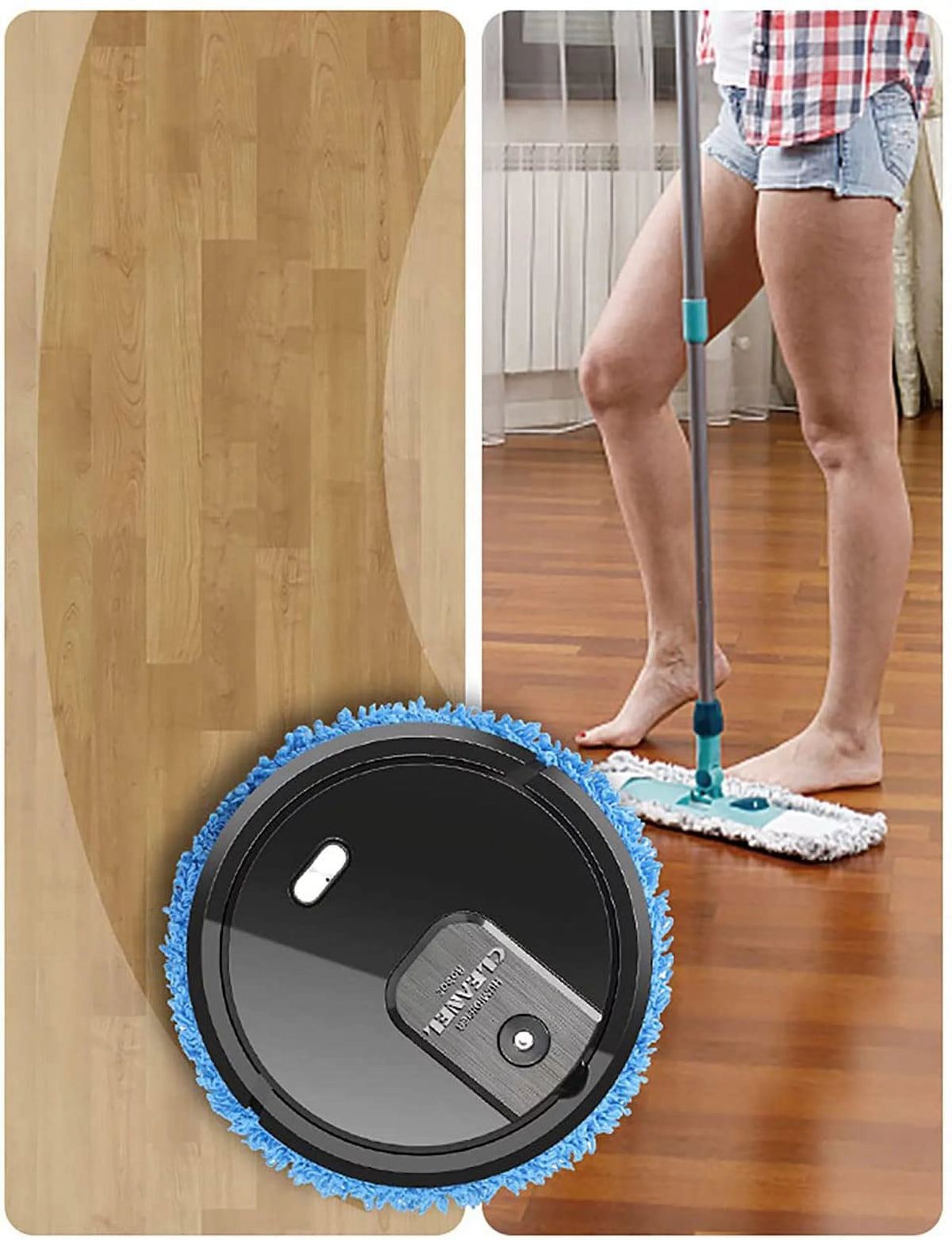Automatic Mopping Robot Floor Cleaning Machine USB Charging Z120186