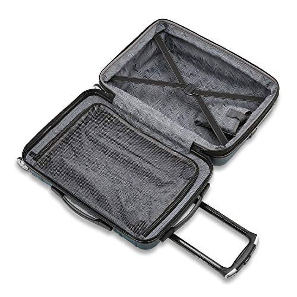 Midnight Black 3-Piece Hardside Expandable Luggage Set with Spinner Wheels L41334
