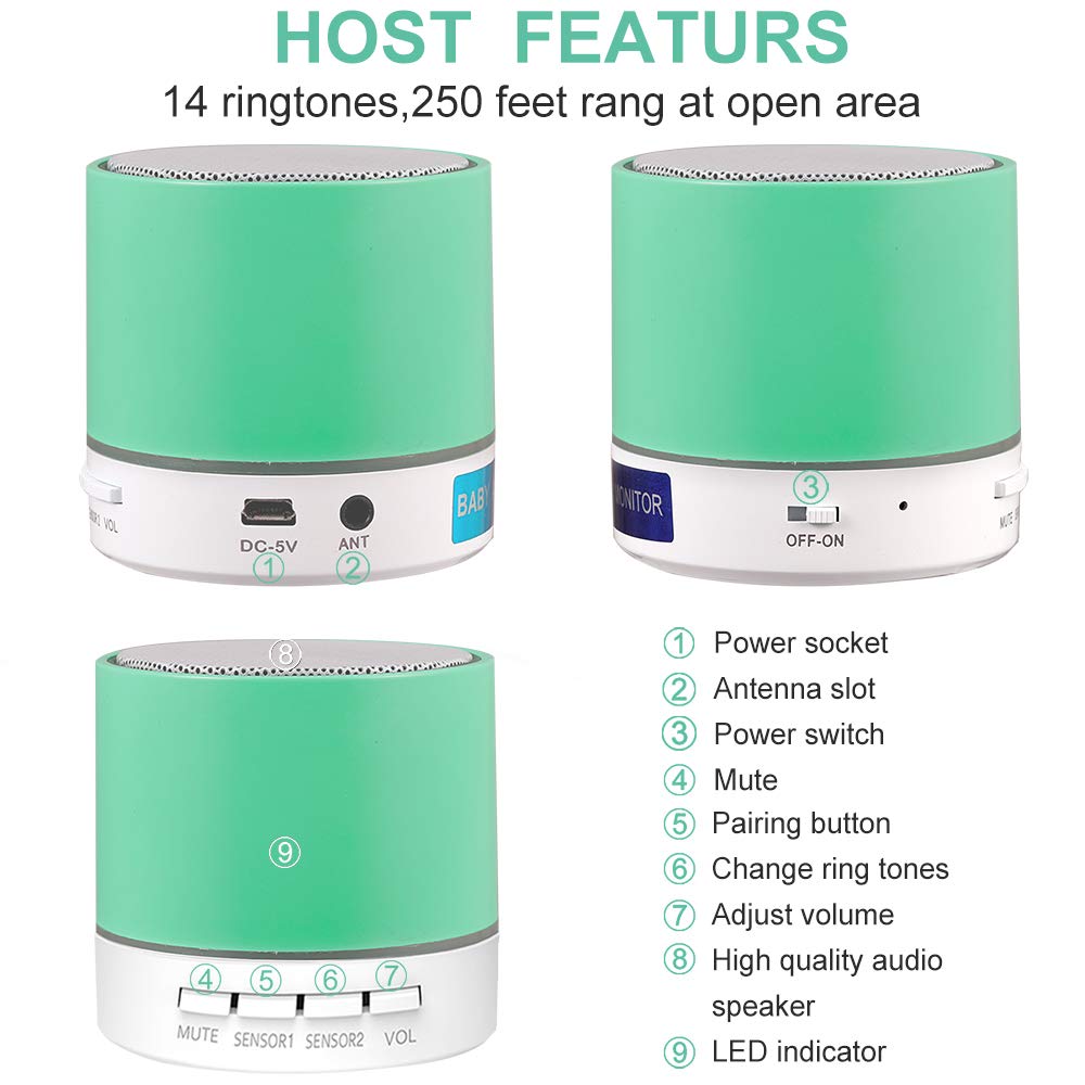 Toddler Door Alarm Motion Sensor C5950