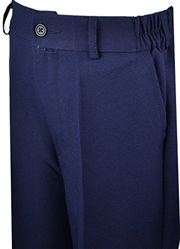 Black Boys Solid Suit and Tie Formal Outfit W386322