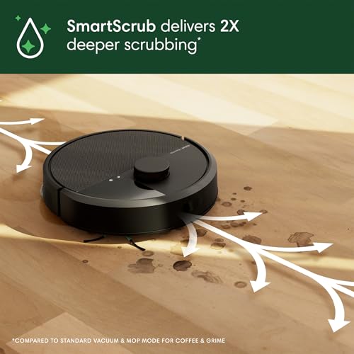 Robot Vacuum & Mop with AutoWash Dock T436876