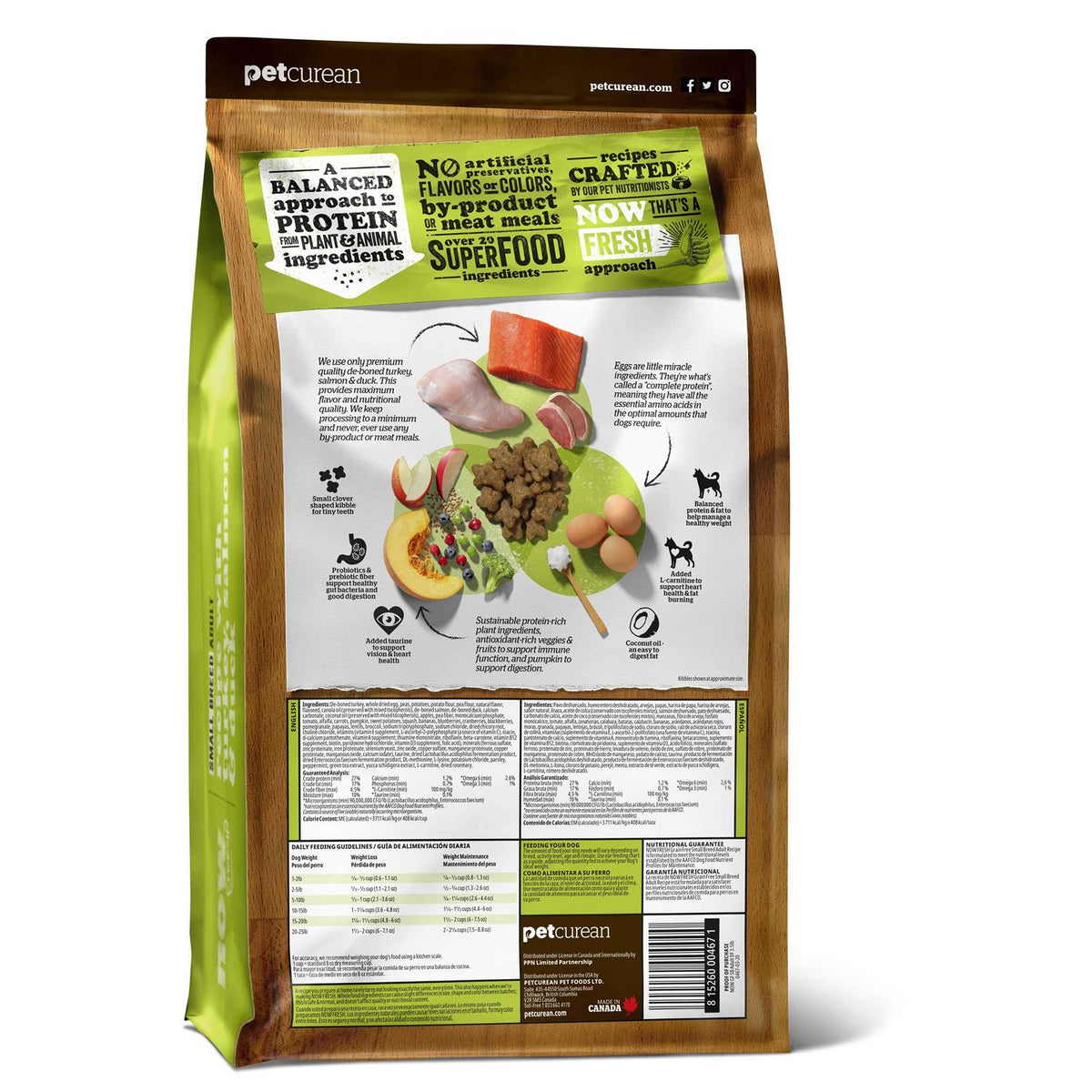 Grain-Free Small Breed Adult Recipe Dry Dog Food K3684